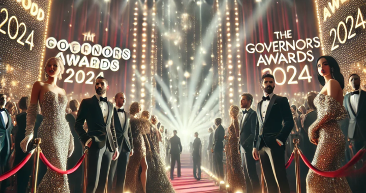 Evento Brilhante: Estrelas e Emoções no Governors Awards 2024